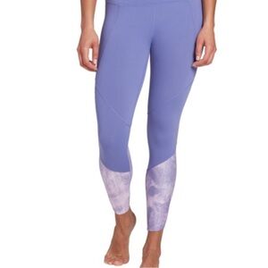Womens New CALIA Essential Carrie Underwood Leggings High Rise 7/8 Ankle Spliced